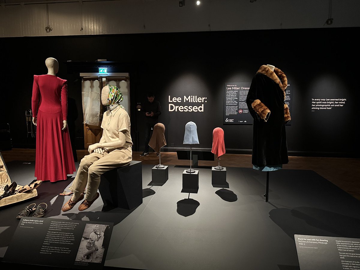 ‘Lee Miller: Dressed’ explores the life and work of Lee Miller - photographer, artist, model (and so much more!) through her clothes. <a href="/BrightonMuseums/">Brighton Museums</a> #LeeMiller
