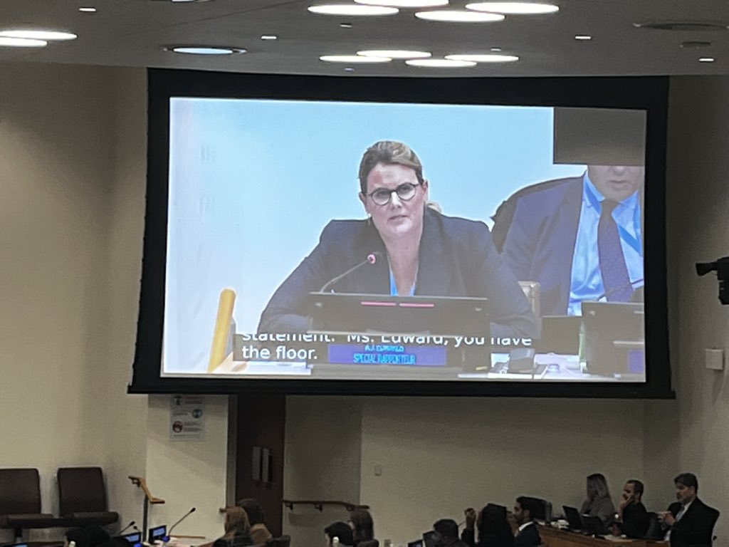 The UN #SRTorture is reflecting at #UNGA on a “bleak” year in global compliance with the absolute prohibition on torture and other ill-treatment, particularly sexual torture.