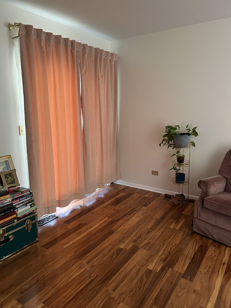 In love with these new curtains and how my house is coming together. Still have some doors to paint 🎨