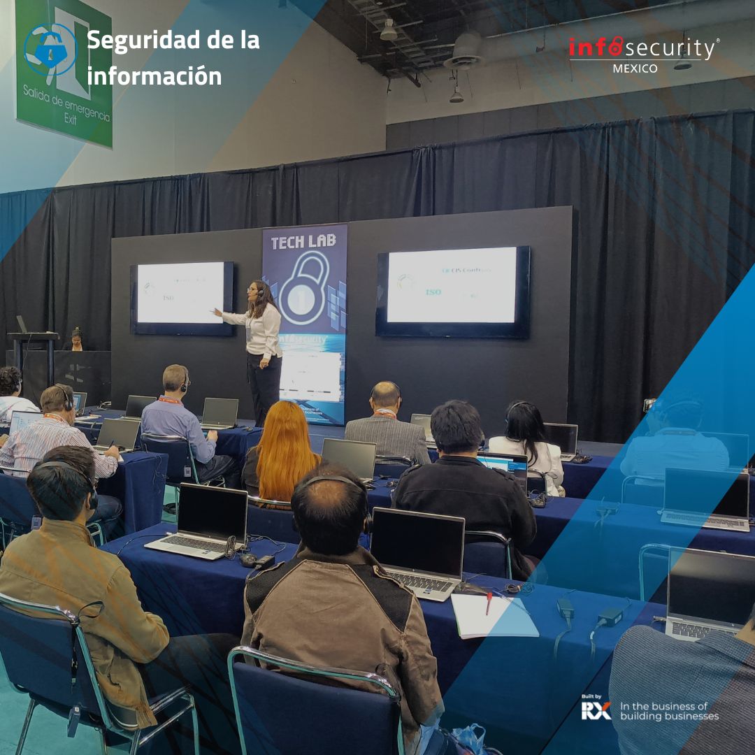 Infosecuritymx's tweet image. #GabrielaReynaga @ISACANews nos compartió en #Infosecuritymexico2023 las claves para fortalecer el control interno, gestionar riesgos y potenciar la ciberseguridad industrial en infraestructuras críticas. #TallerReadTeam