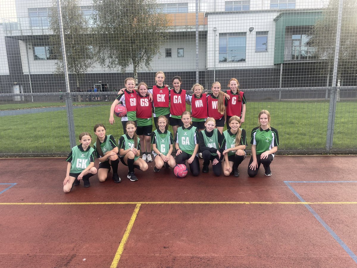 HopeAcademyPE's tweet photo. Well done to our Year 7 teams in their first ever netball festival. Team 2 played some fantastic netball and Team 1 won all of their matches and only conceded one goal! We are so proud of you girls 💚 #teamhope #hopePE https://t.co/DHUr0Spp7I