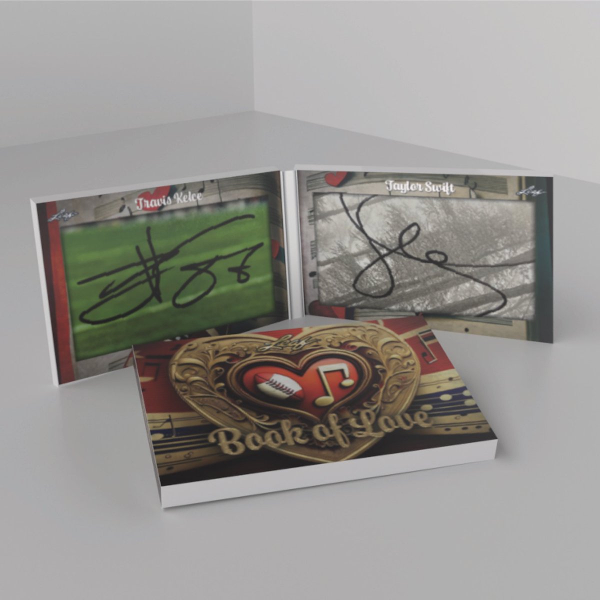 Leaf_Cards's tweet image. Book of Love Taylor Swift &amp;amp; Travis Kelce Dual Booklet Autograph #’d /11

#TaylorSwift #Swifties #TravisKelce 

Purchase Here:
shop.leaftradingcards.com/products/book-…