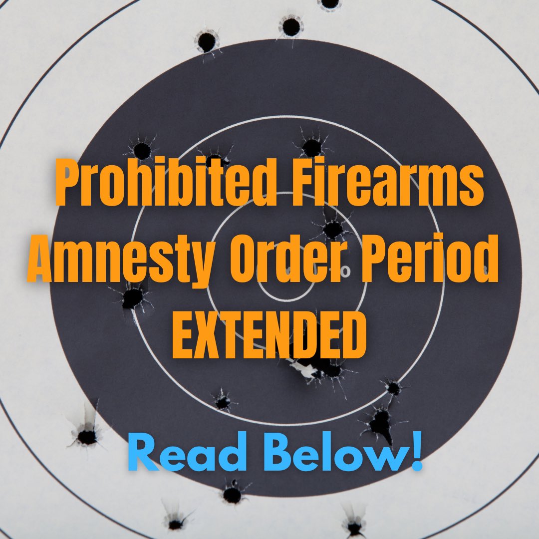 The Canadian Government has 𝐄𝐗𝐓𝐄𝐍𝐃𝐄𝐃 the Amnesty Order period for firearms that have been reclassified as prohibited. October 30, 2025 will be the new deadline.    Follow the link in our bio for more details. canada.ca/en/public-safe…      #manitoba #canada