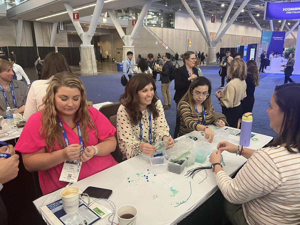 IDPharmacist's tweet image. Meet us at the @SIDPharm booth!!! Prizes and swag, bracelet making, and lots of fun friends #IDWeek2023 #SIDP2023
