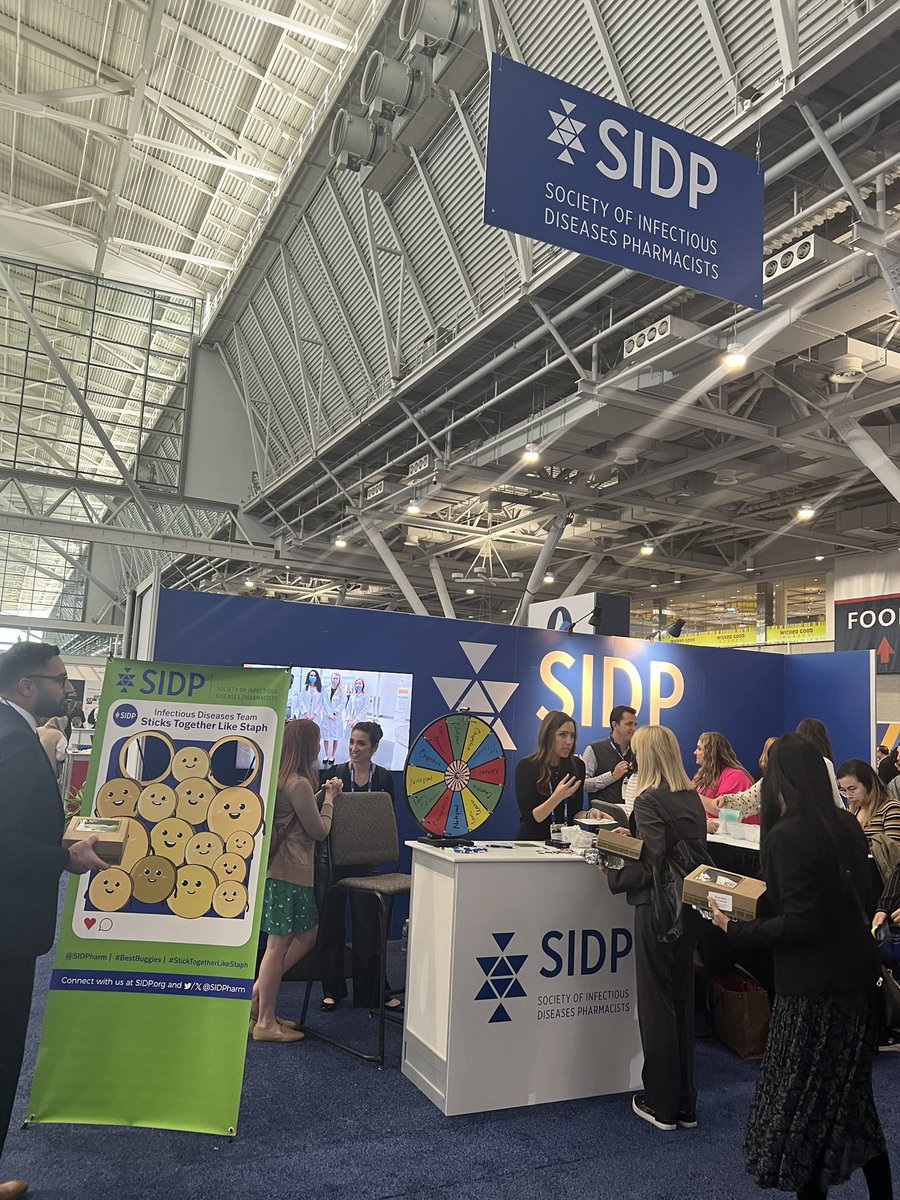 IDPharmacist's tweet image. Meet us at the @SIDPharm booth!!! Prizes and swag, bracelet making, and lots of fun friends #IDWeek2023 #SIDP2023