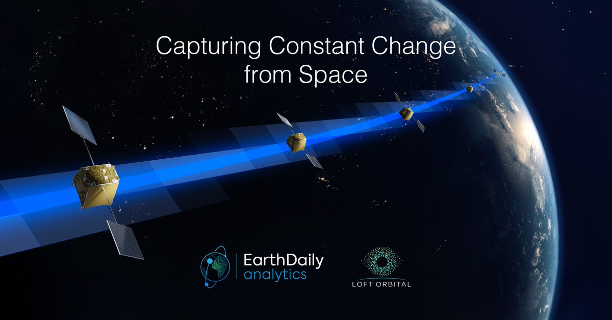 Next year, we'll fly a dedicated 10-satellite constellation for @EarthDailyA. This allows EarthDaily Analytics to focus on what's most important to them – gathering, analyzing, and delivering top-notch earth observation data and insights. Read more ⬇️: lnkd.in/gaWws2GS