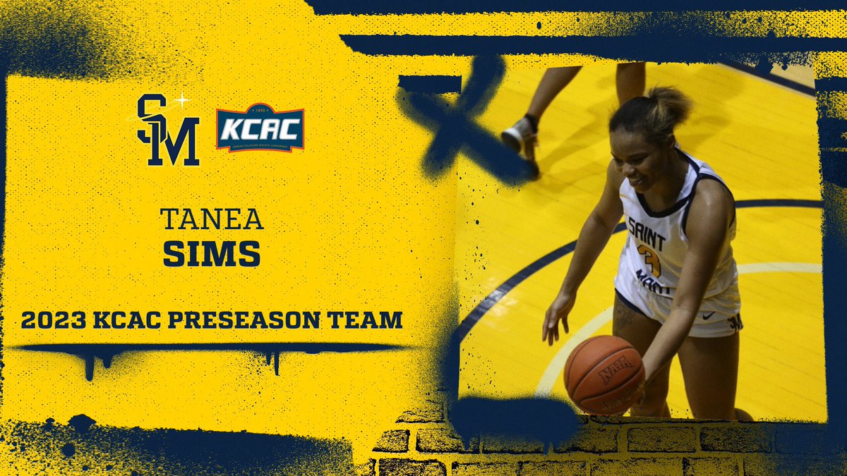 Congratulations to Alanis Delgado and Tanea Sims for being named to the 2023 KCAC Preseason Team.  

<a href="/USM_WBB/">Saint Mary Women’s Basketball</a> will begin their season on Monday, October 30 at 7:30 p.m. against Benedictine College here in the Ryan Sports Center.

Article: gospires.com/sports/wbkb/20…