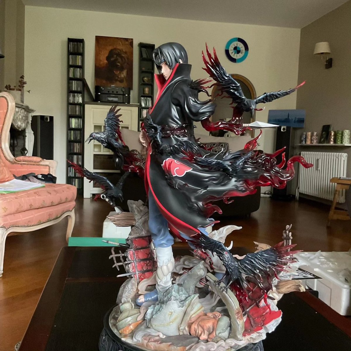 KyodaiA's tweet photo. Maintenant en dépôt-vente chez K&amp;A 😍

Vraiment magnifique celle là... 👀

Paiement CB/Paypal ou 4X sans frais possible !

Merci pour votre confiance 🙏

#Itachi #IKS #Statue #Anime #Manga #Naruto #IronKiteStudio #Available https://t.co/8qCNJsnEYB