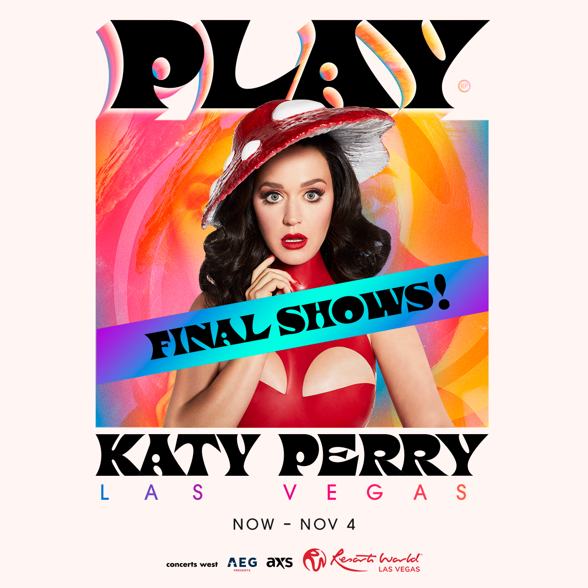 Today and tomorrow are your final days to qualify to see Katy Perry in Las Vegas on Halloween. The next national keyword will be around 4:05.  When you hear it, text it to 95819