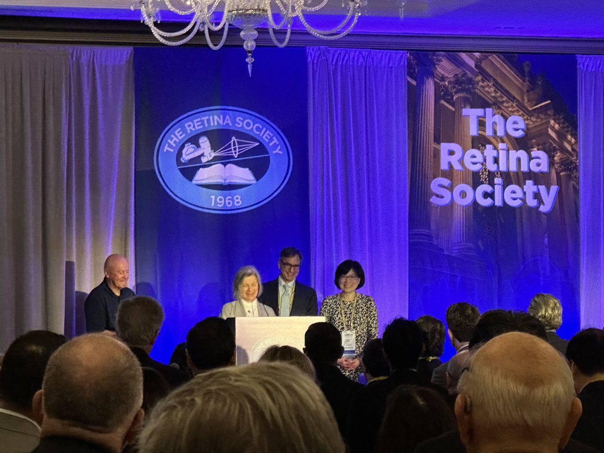 Thank you to Judy Cerone Keenan for all her amazing work over the decades as the backbone of The Retina Society. We wish her all the best in her future endeavors #RetinaSocietyNYC2023 @RetinaSociety