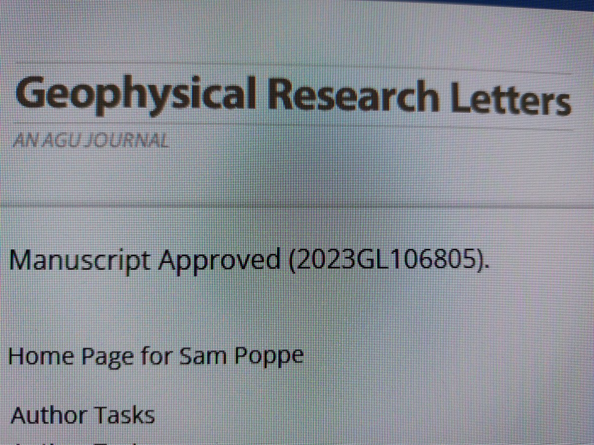 SamPVolcano's tweet photo. #COVID19 delayed our main paper from my time @penn_state with 3! years, but finally I've submitted today 🤩🤩
Its thanks to Christelle Wauthier and @VolcKaren for having my back!!!
And finally return for @fulbrightBELUEU #BAEF
Now 🤞🏼GRL goes ✅️ https://t.co/VnvofawN2e
