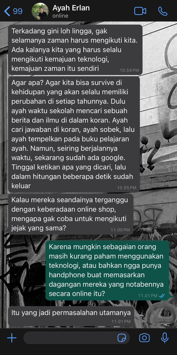 NAAMER1CAN0's tweet photo. #JagatFamStori; Deeptalk bersama Ayah Erlan (lagi). https://t.co/3NgjQX1yP9