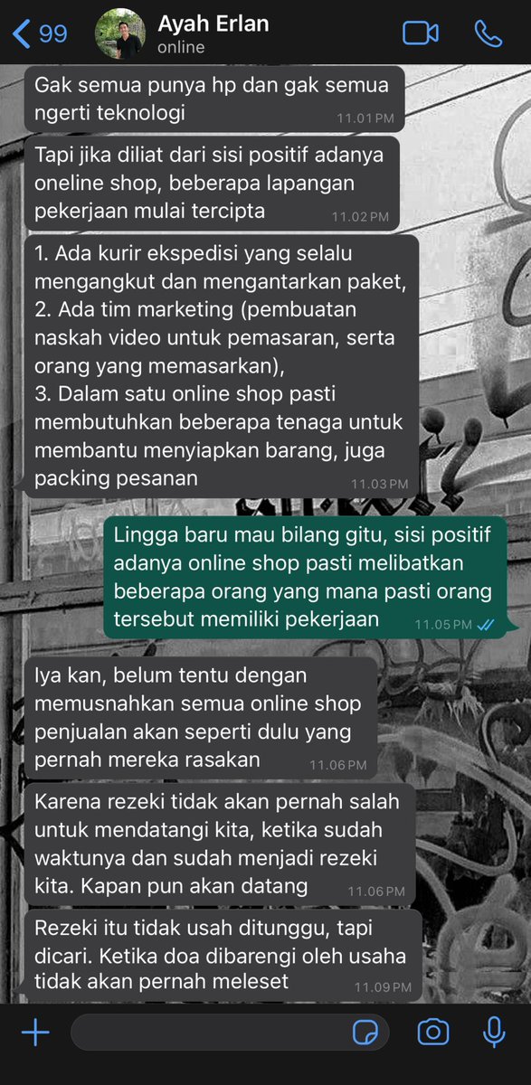 NAAMER1CAN0's tweet photo. #JagatFamStori; Deeptalk bersama Ayah Erlan (lagi). https://t.co/3NgjQX1yP9