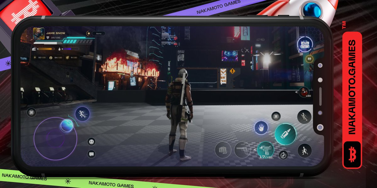 NakamotoGames's tweet photo. Nakamoto Games unveils its inaugural mobile gaming experience with the debut of our #Web3 #Ecosystem on #Telegram. Focusing on mobile users, we present #NAKAVERSE 2.0, available on desktop and mobile upon launch. Embrace the future of #Play2Earn #Gaming and earn on the go! $NAKA https://t.co/a7AJ4JeRwg