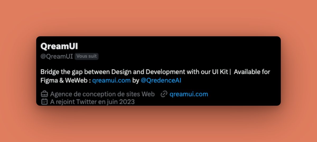 ZacharyByDesign's tweet photo. A new paradigm is currently happenning.
#designers search analyze, adapt guys !

My view on the current market sector 8 month ago have currently pretty much be confirmed.
The @QredenceAI vision through @QreamUI has never been so relevant

#BuiderIO #Figma #VisualCopilot https://t.co/BiNFWExn1G