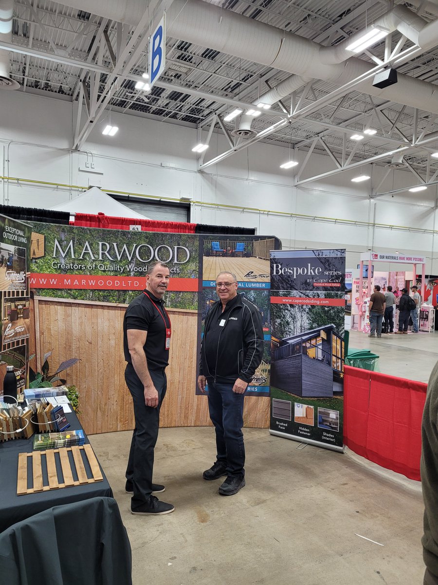 MarwoodLtd's tweet photo. Home Hardware contractor event in Moncton. #marwoodltd #capecodsiding https://t.co/ye5Kr1pnzI