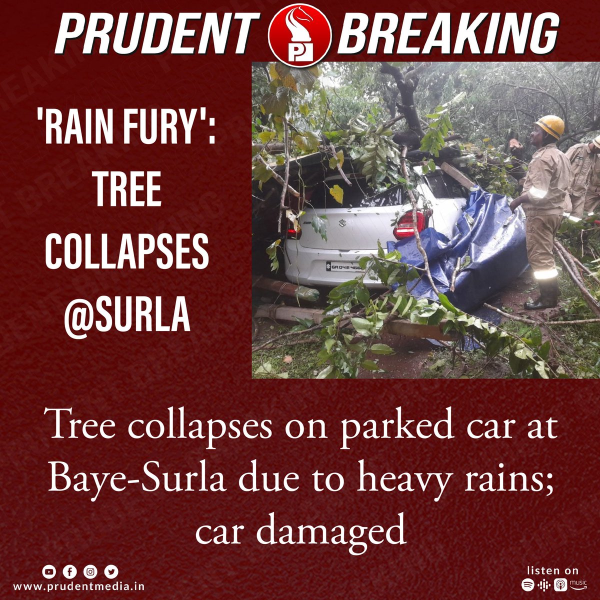 prudentgoa's tweet photo. #Rains #Surla https://t.co/mxk2na678d