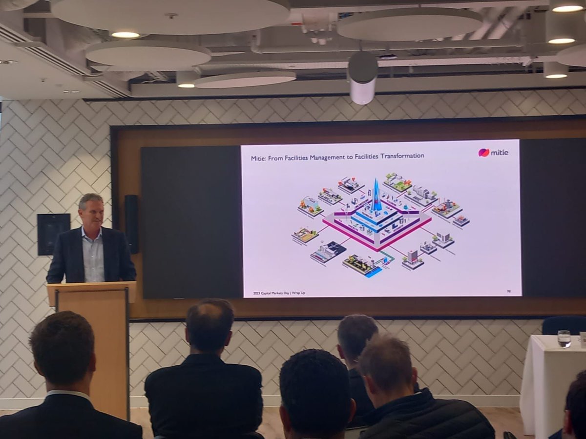 Launching <a href="/Mitie/">Mitie</a>’s new 3-year plan at our Capital Markets Day today. With our tech-led Facilities Transformation strategy, we’re driving growth in 3 key areas:
1⃣‘Blue-chip’ key accounts
2⃣Projects work
3⃣Infill M&amp;A to add new capabilities
And we're increasing shareholder returns