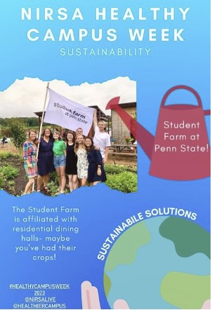 @PennState The Student Farm was highlighted during #HealthyCampusWeek2023!  Thanks for sharing!