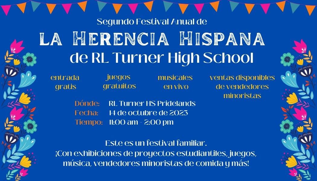🎉 THIS WEEKEND 🎉 
You don’t want to miss our annual Hispanic Heritage Festival this Saturday! We will see you all back by the Pridelands (near automotive) at 11am.