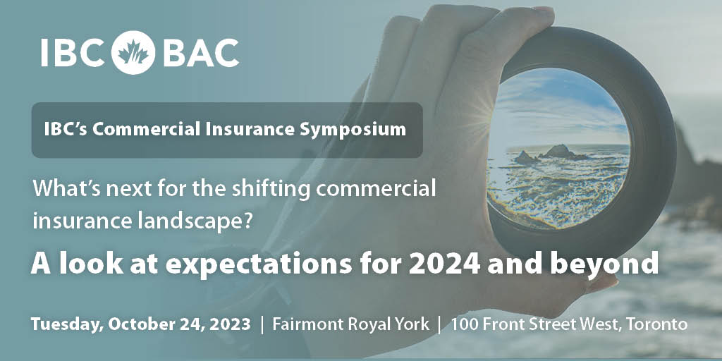 Join us for a panel discussion on the 2024 commercial market, moderated by <a href="/DesjardinsINS/">Desjardins Insurance</a>’s Surender Sekhon with Claus Kroll, <a href="/MunichRe/">Memenich Re</a>; Marc Lipman, Lloyd’s Canada; and <a href="/Reinsurance_Aon/">Aon's Reinsurance Solutions</a>’s Matt Wolfe. Register now: ow.ly/bIQL50PNtEV #IBCCIS2023