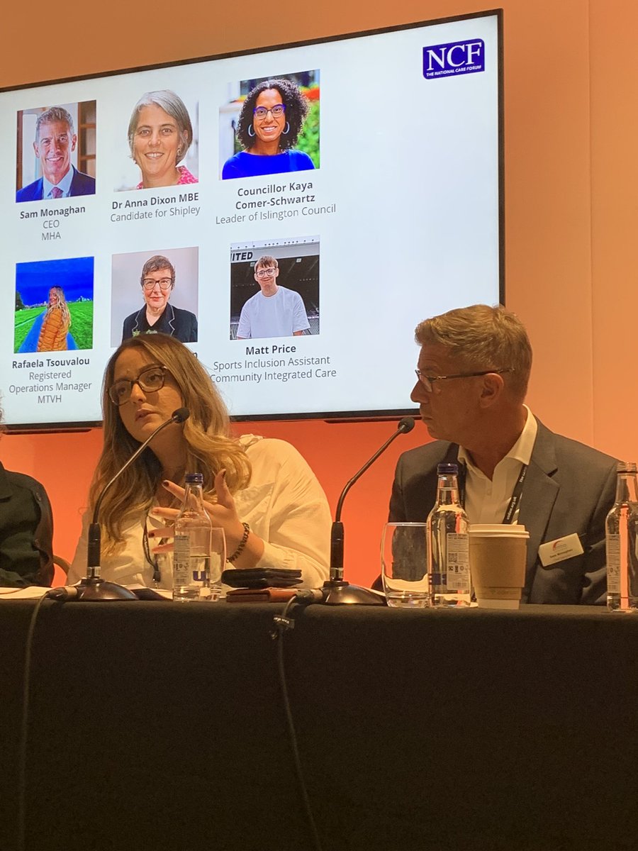 vicrayner's tweet photo. Cdnt be more proud of the team at @NCFCareForum - every week is different &amp; busy - but this week team has worked so hard. We started week in Liverpool - bringing together members to put on session at #LabConf23 on #notforprofitcare inc @kayajunction @annalouisedixon @ComIntCare https://t.co/TbXaQcmHAP