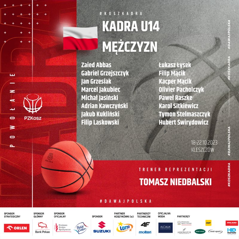 bartlukomski's tweet photo. Kolejne zgrupowanie przed nami 🤍❤️ #U14PL
@PZKosz
@KoszKadra https://t.co/orwnxRXhaS