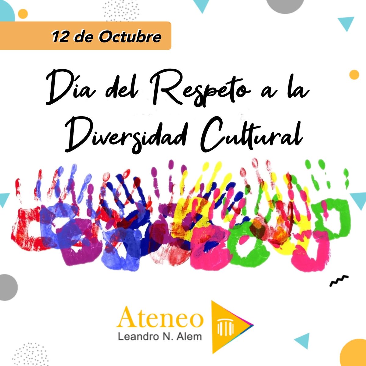 𝟭𝟮 𝗱𝗲 𝗢𝗰𝘁𝘂𝗯𝗿𝗲 - 𝗗í𝗮 𝗱𝗲𝗹 𝗥𝗲𝘀𝗽𝗲𝘁𝗼 𝗮 𝗹𝗮 𝗗𝗶𝘃𝗲𝗿𝘀𝗶𝗱𝗮𝗱 𝗖𝘂𝗹𝘁𝘂𝗿𝗮𝗹