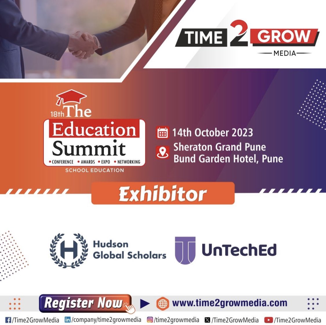 Meet us at the 18th edition of The Education Summit & Awards in Pune on 14th October 2023!! #tespune #tes2023 #theeducationsummitpune #theeducationsummit2023 #18ththeeducationsummit #nep2020 #edutech #k12education #21stcenturyskills #21stcenturylearning #21stcenturyeducation