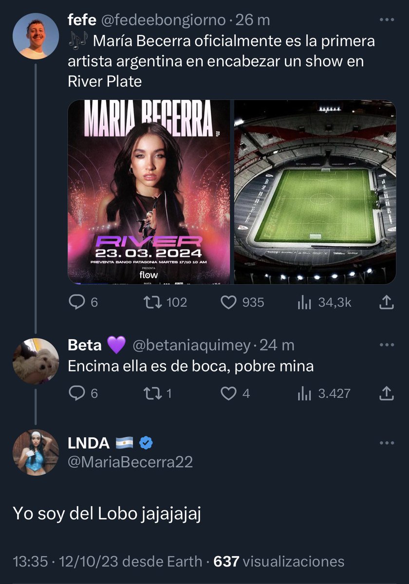 La tipa acaba de anunciar el show más importante de su carrera y se toma el tiempo de aclarar esto jakdkdk la amo 😭