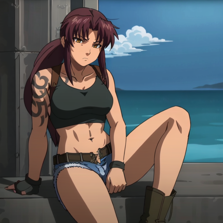 penginFan's tweet photo. #アニメ #絵柄好みって人にフォローされたい #秋の創作クラスタフォロー祭り 
BLACKLAGOON (ブラック・ラグーン)
レヴィ
本名はレベッカ・リー
「二挺拳銃（トゥーハンド）」の異名を持つ二丁拳銃の使い手
性格は男勝りかつ粗暴
ラグーン商会のメンバー https://t.co/EL0lbkk7PS