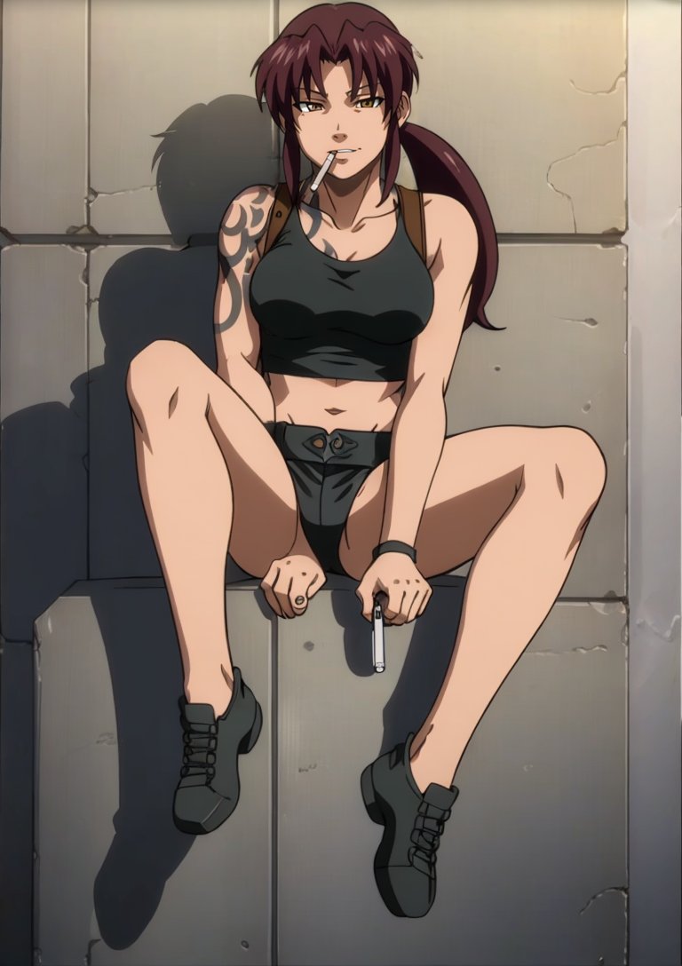 penginFan's tweet photo. #アニメ #絵柄好みって人にフォローされたい #秋の創作クラスタフォロー祭り 
BLACKLAGOON (ブラック・ラグーン)
レヴィ
本名はレベッカ・リー
「二挺拳銃（トゥーハンド）」の異名を持つ二丁拳銃の使い手
性格は男勝りかつ粗暴
ラグーン商会のメンバー https://t.co/EL0lbkk7PS