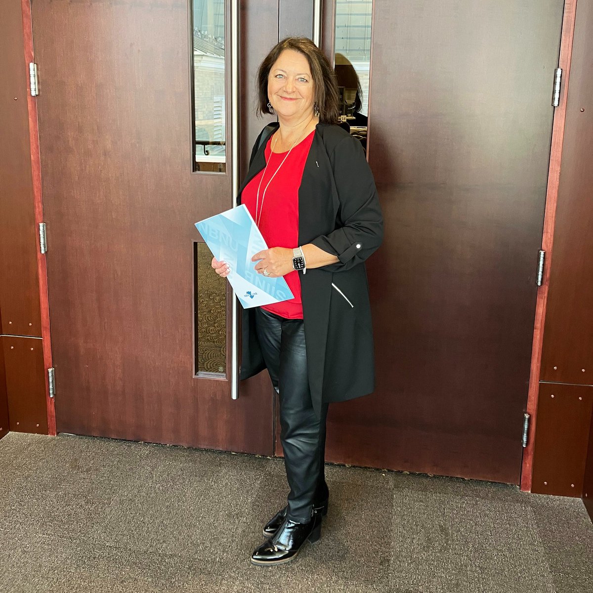 NBNU_SIINB's tweet photo. Yesterday, as part of federal pre-budget consultations for 2024, NBNU Vice-president Maria Richard made a presentation to the parliamentary Finance committee highlighting the six recommendations CFNU provided that will support Canadian nurses. #CFNU #NBNU
1/7 https://t.co/vPYRIJrICC