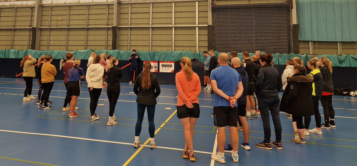 PE_SportService's tweet photo. Brilliant day with colleagues from across #newcastle &amp; North Tyneside on the @EnglandLearning face to face Primary PE CPD for teachers.

Huge thank you to @RyDavies33 as always for a #highquality #engaging day.

#GFSP @BarclaysFooty #girlsfootballinschools @YouthSportTrust https://t.co/TojyTq6w8i
