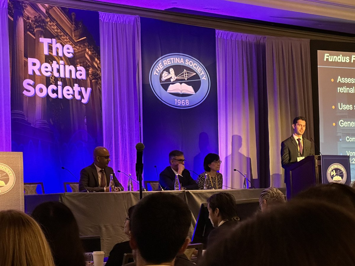 Congratulations to Andrew Szigiato on being awarded the Fellowship Research Award #RetinaSocietyNYC2023 for his work on half-dose vs full-dose fluorescein angiography showing both doses are comparable and suggesting we can use less fluorescein dye @RetinaSociety