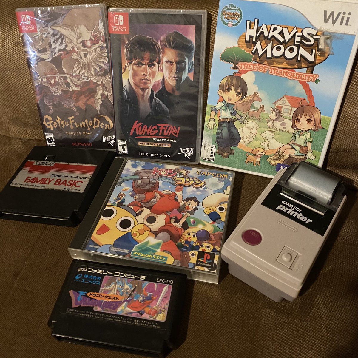 Knocked a really big title off the list with Tron Bonne! Also picked up a Game Boy Printer from my friend who was selling it. #megaman #rockman #tronbonne #capcom #playstation #gameboy #printer #gameboyprinter #familybasic #dragonquest #harvestmoon #nintendo #videogames #gameroom