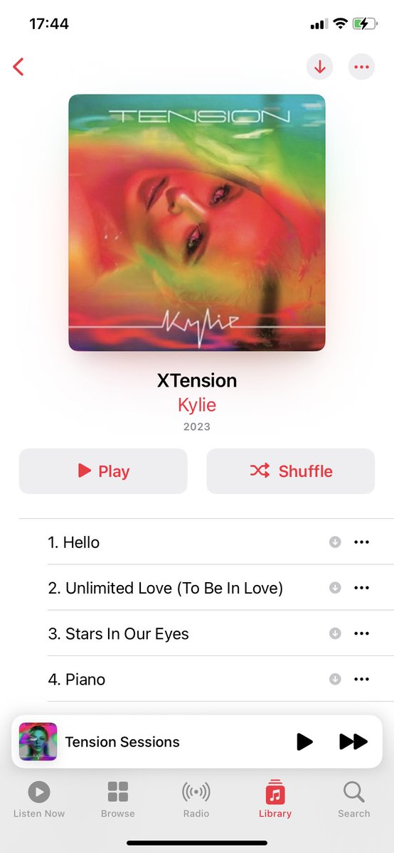 dan2die4's tweet photo. LOVING MY NEW XTENSION PLAYLIST… 😍😍😍🙌🏻🙌🏻🙌🏻 #Kylie #Tension #XTension #KylieMinogue https://t.co/yp7nofz3ly