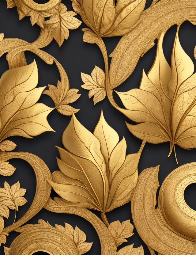 Core2com's tweet photo. Playing with @leonardoai  > gold leafs, trompe l'oeil #leonardoai #AIart #play https://t.co/cvXLukPlzX