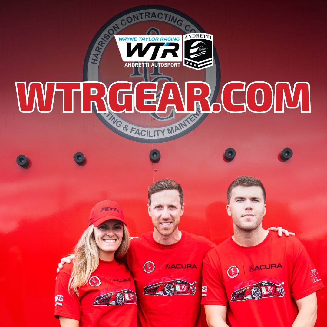 waynetaylorrcng's tweet photo. The trio supporting their red #WTRGear! โค๏ธ
Grab yours today at https://t.co/EpxW1ozGBz or the #IMSA merchandise tent at Road Atlanta.
#WTRAndretti // #RelyOnRED // #AcuraMotorsports // #RacersEdge https://t.co/JFj5hsQsVZ