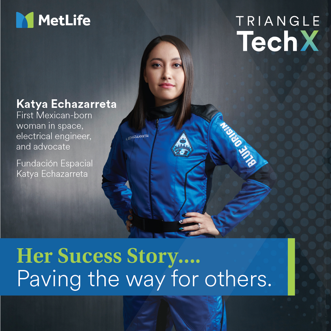 Recently named one of the 100 most powerful women of Mexico by Forbes Mexico, @katvoltage is determined to provide space-related opportunities for minorities. One way to achieve the success she has today is to embrace new and innovative technologies. #TTX2023