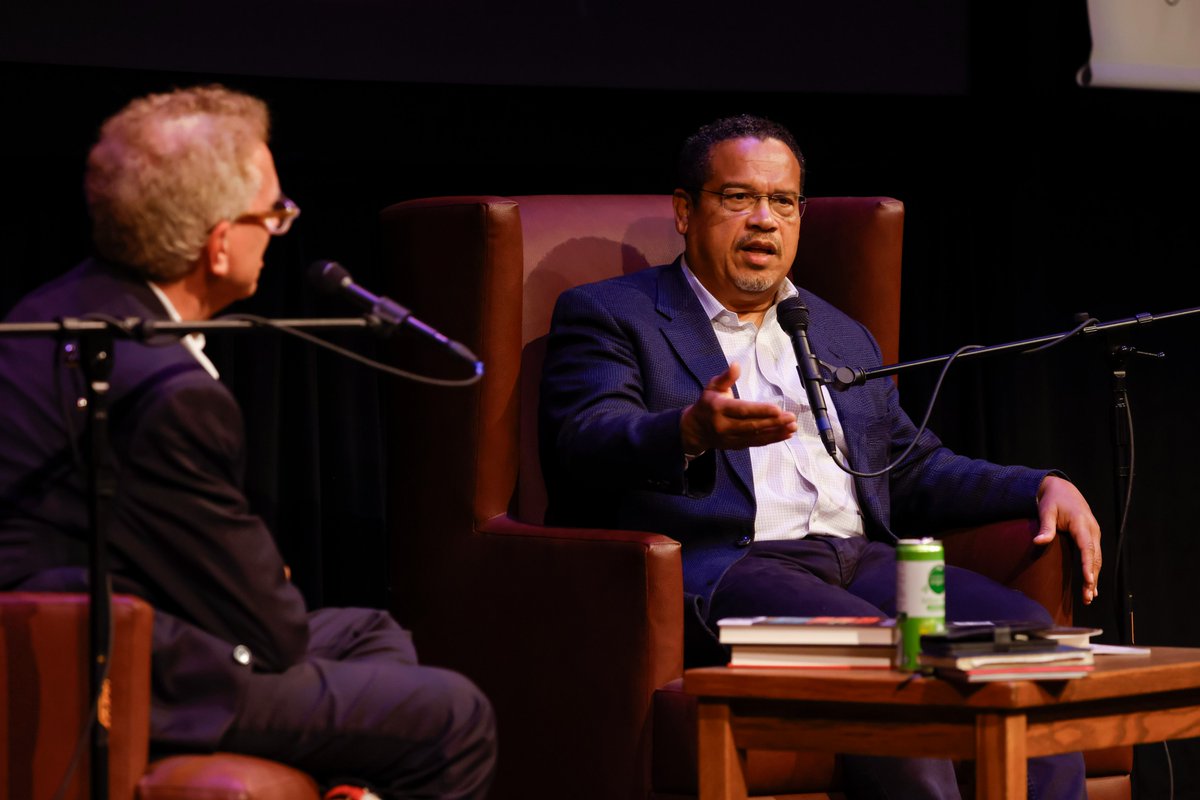 Last month, Minnesota Attorney General @keithellison joined @NicholsUprising in Madison for a conversation as part of #CapTimesIdeaFest.

Watch the full recording — and all of this year's Idea Fest sessions — at captimesideafest.com/2023-sessions.
