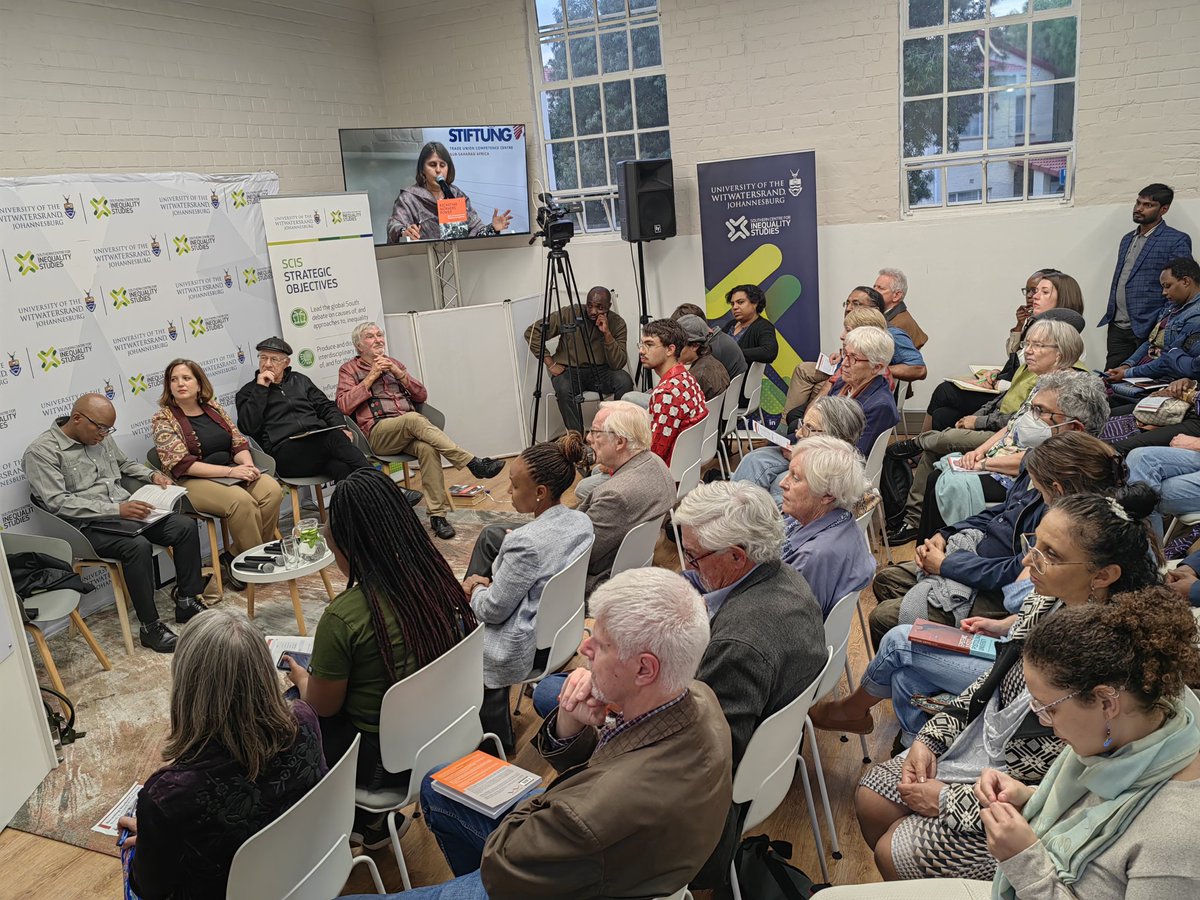Wits_SCIS's tweet photo. 🚨ICYMI | 📚#SCISBookLaunch 

The launch of @sociologymadala's recent book on work and inequality in the digital age is currently underway... https://t.co/H8rArRUbHQ