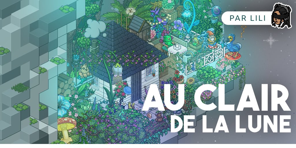 Sous le doux éclat de la lune, se trouve l’incroyable appartement signé Lili ! 🌙✨

#habbo #habbixfrance #pixelart