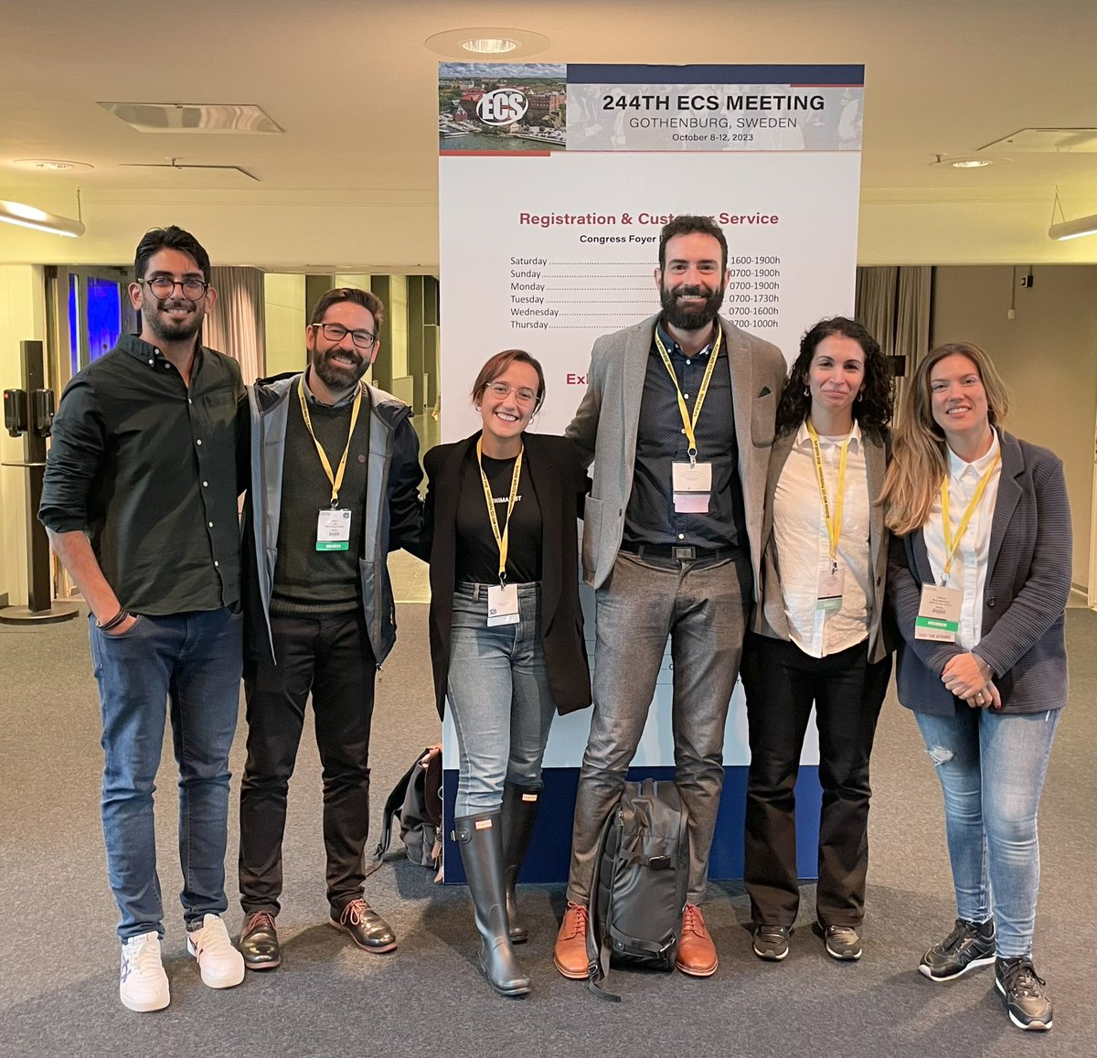 🔬 Just wrapped up an amazing 5 days at the 244th Electrochemical Society Conference in Gothenburg! 🇸🇪 Presented my research, connected with brilliant minds, and learned a ton. Huge shoutout to my awesome group @EcpuEnergy and the organizers @ECSorg !  #ECS244 #ResearchHighlight