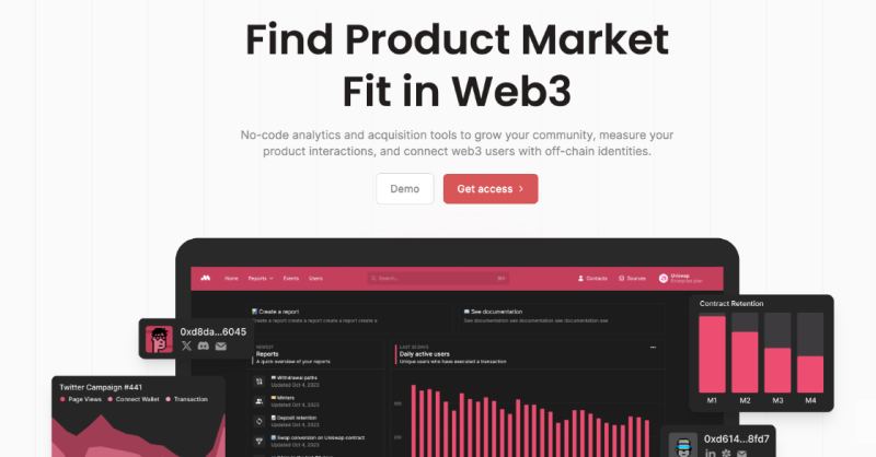 multibase_co's tweet photo. Don’t run Web3 marketing campaigns in the dark. Use Multibase to

1. Get Twitter, Discord, emails, and more just from wallet addresses
2. Connect off-chain web activity with on-chain data
3. Discover new audiences

Join Multibase and try it out for yourself