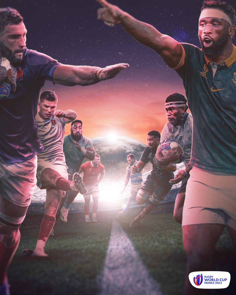 rugbyworldcup's tweet photo. Battle of the Hemispheres ⚔️ https://t.co/GbGV9PASuO