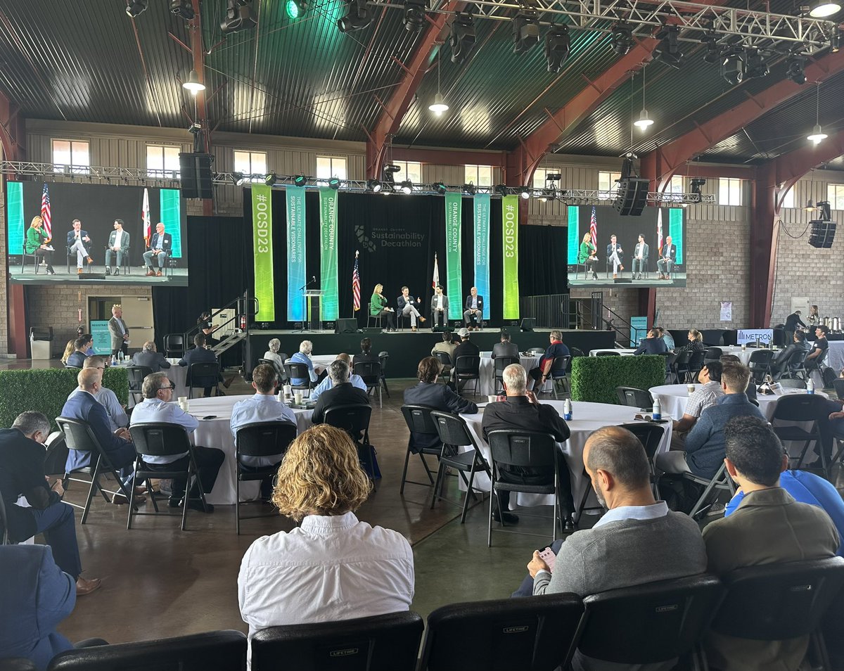 HAPPENING NOW! We are so honored to host Sustain SoCal's 14th annual energy conference, Pathways to Decarbonization, today in the OC Promenade. If you can't make it here this morning, you can watch a livestream of the event on our YouTube page.

This is also a reminder that our