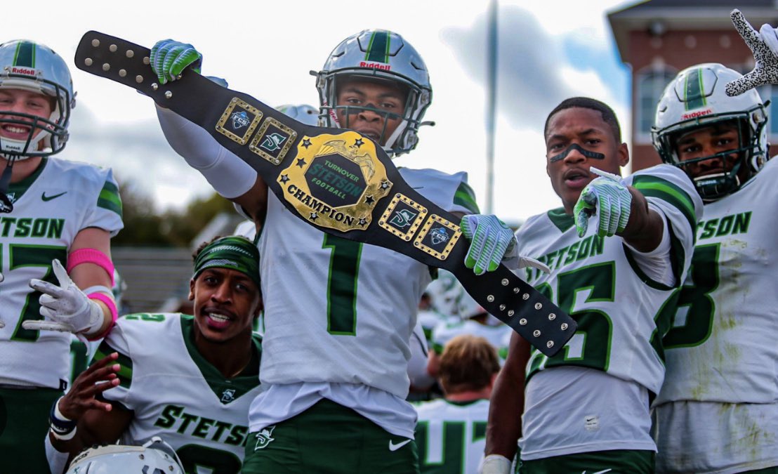 After a great conversation with <a href="/CoachJJPerk/">Jeremy Perkovich</a>, I am blessed to receive my 2nd D1 offer to play football at <a href="/StetsonFootball/">Stetson Football</a>. 🙏🏽🙏🏽