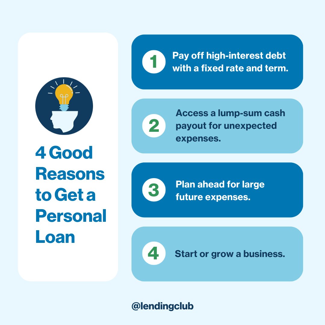 Getting a personal loan can be good for many reasons 👉 from saving money on rates to splitting a big expense into manageable payments. Learn more about how you can benefit from one: bit.ly/3LFtYXG