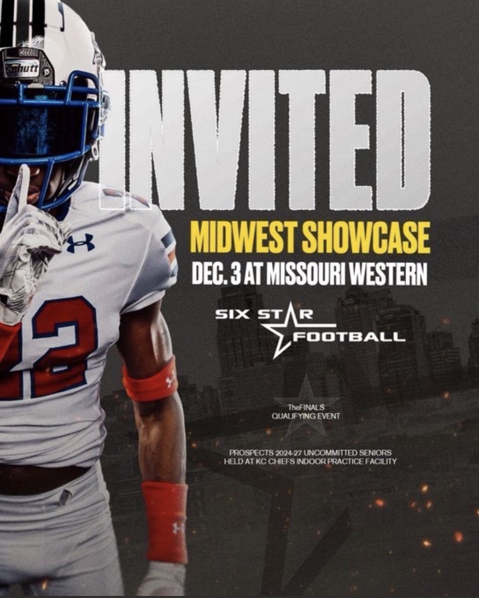 Thank you for the invite!! <a href="/6starfootballIA/">Six Star Football | IOWA</a>